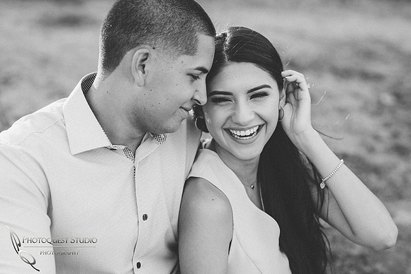 Happy Alexis in black and white in Murrieta