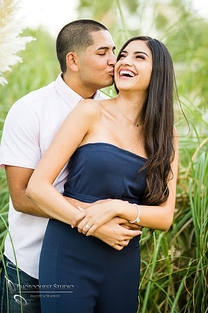 Kissing her at Hawk Ranch by Wedding Photographer in Murrieta