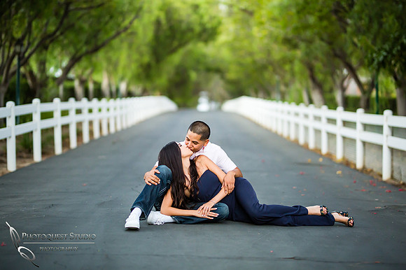 Alexis and Daniel engagement session at Hawk Ranch by Wedding Photographer in Temecula