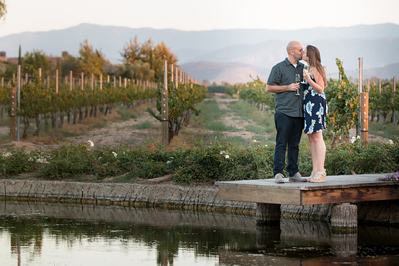 Surprise Proposal at Ponte Winery by Temecula Wedding Photographer