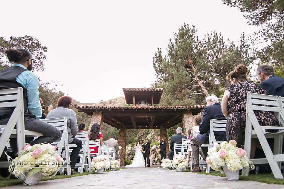 Floor angle at Pala Mesa Resort Wedding by Fallbrook, Temecula Wedding Photographer
