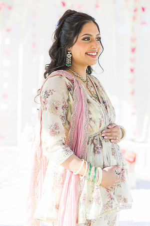 beautiful indian family little butterfly babyshower pooja parth-49