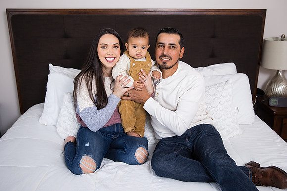 Three generations family photo in Riverside, California, Mariana's Family-30