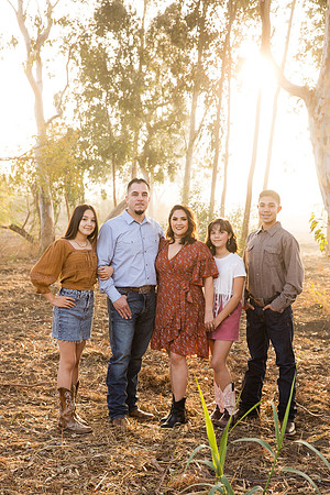 Three generations family photo in Riverside, California, Mariana's Family-110