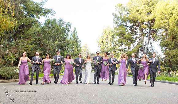 Bridal party fun time by Temecula Wedding Photographer