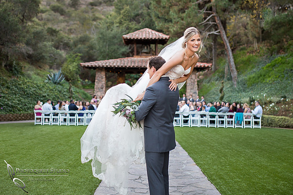 Pick her up and run after the wedding