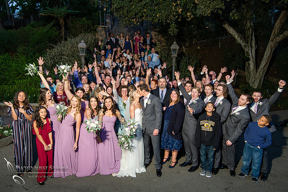 Wonderful big group photo at Pala Mesa Resort