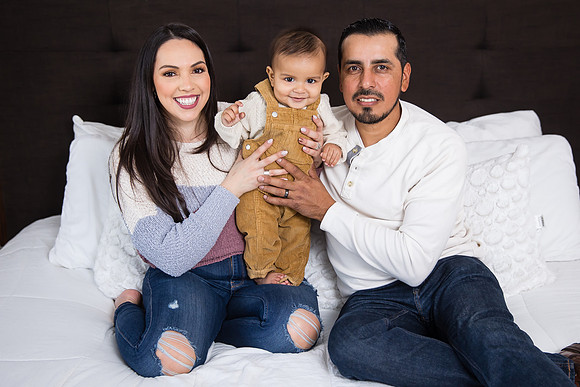 Three generations family photo in Riverside, California, Mariana's Family-29
