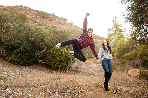 Jump and Cheer, Wedding-Photographer-in-Temecula,-Fallbrook,-San-Diego,-Engagement-Photo