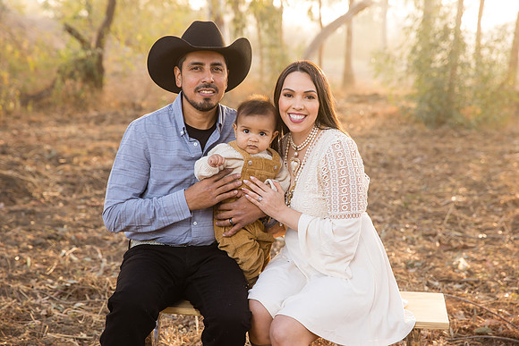 Three generations family photo in Riverside, California, Mariana's Family-139
