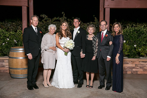 Beautiful wedding at Wiens Family Cellars Temecula Winery - Sarah & Shawn