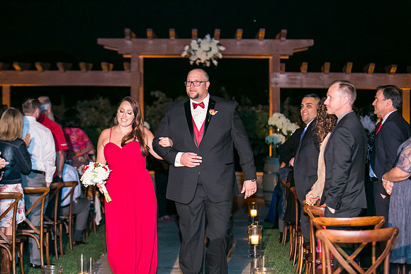 Beautiful wedding at Wiens Family Cellars Temecula Winery - Sarah & Shawn