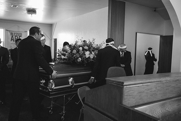 TL's Mom Funeral - B&W-163