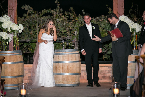 Beautiful wedding at Wiens Family Cellars Temecula Winery - Sarah & Shawn