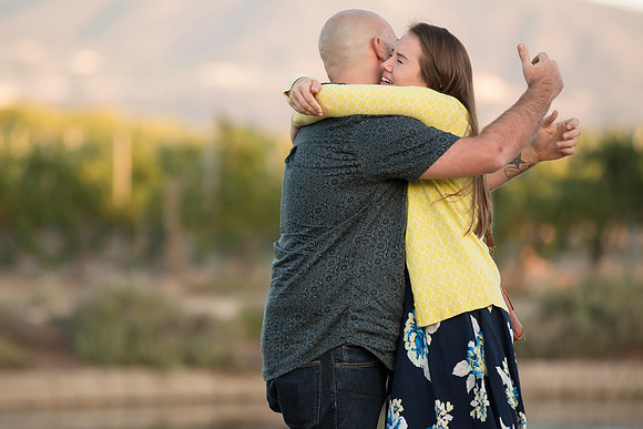 Surprise Proposal at Ponte Winery by Temecula Wedding Photographer