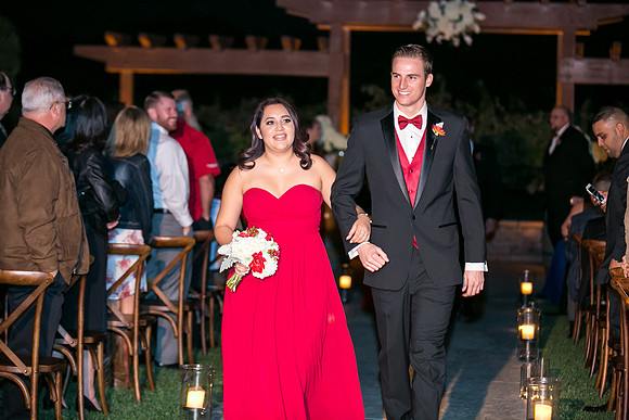 Beautiful wedding at Wiens Family Cellars Temecula Winery - Sarah & Shawn