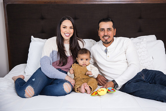 Three generations family photo in Riverside, California, Mariana's Family-21