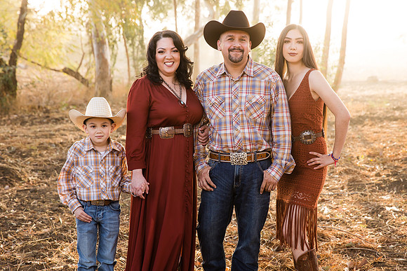Three generations family photo in Riverside, California, Mariana's Family-102