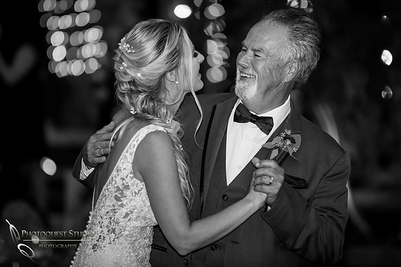 father and daughter dance at lake oak meadows