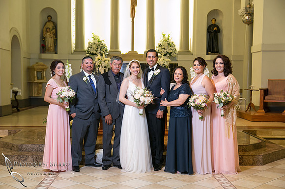 the bride family