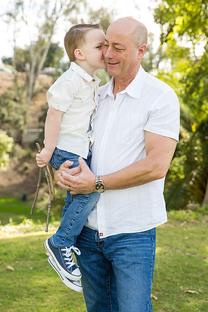 Kissing Daddy