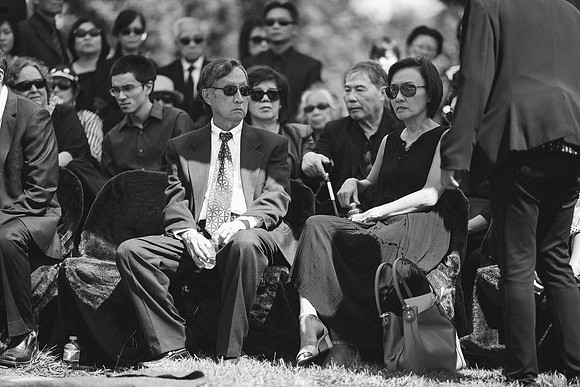 TL's Mom Funeral - B&W-239