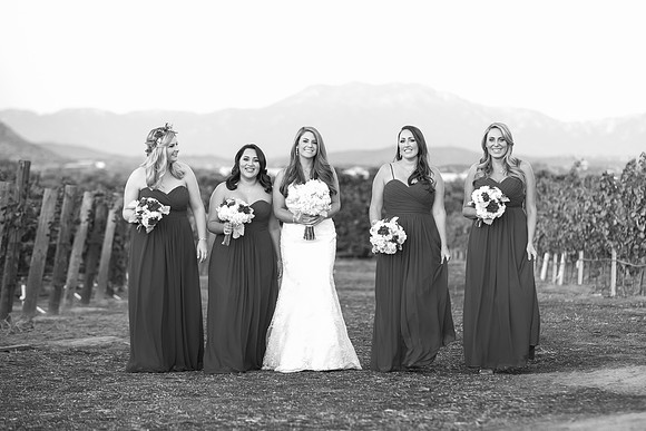 Beautiful wedding at Wiens Family Cellars Temecula Winery - Sarah & Shawn
