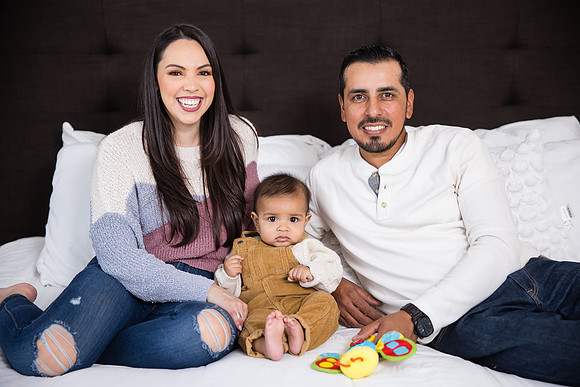 Three generations family photo in Riverside, California, Mariana's Family-22