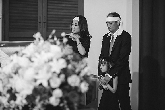 TL's Mom Funeral - B&W-45