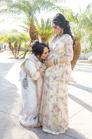 beautiful indian family little butterfly babyshower pooja parth-23