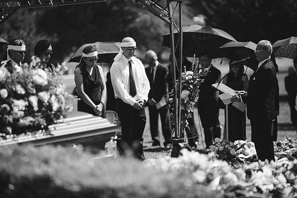 TL's Mom Funeral - B&W-194