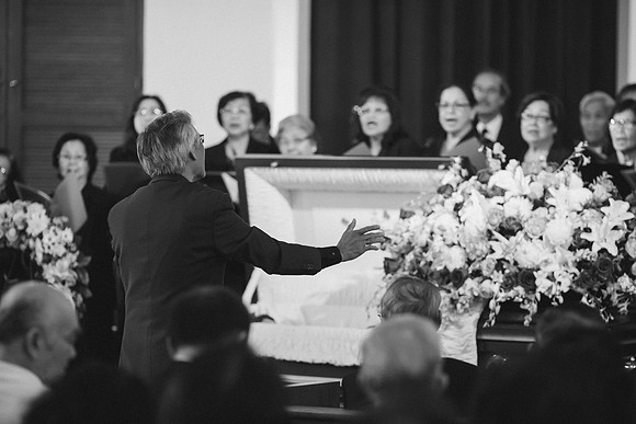 TL's Mom Funeral - B&W-89