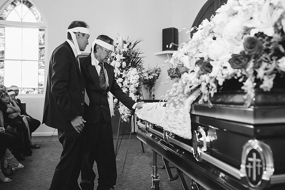 TL's Mom Funeral - B&W-66
