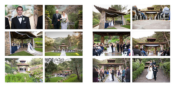 Pala Mesa Resort Wedding Album 016 (Sides 30-31)