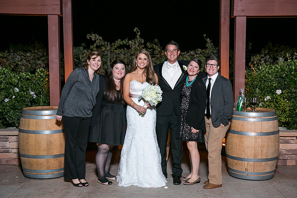 Beautiful wedding at Wiens Family Cellars Temecula Winery - Sarah & Shawn