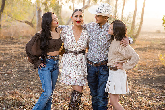 Three generations family photo in Riverside, California, Mariana's Family-163