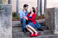 Engagement at Balboa Park, San Diego by Temecula Wedding Photographer