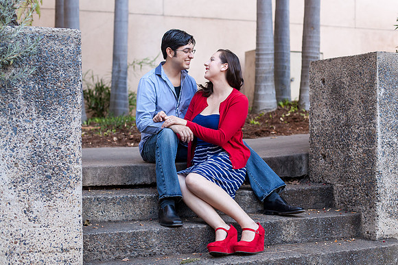 Engagement at Balboa Park, San Diego by Temecula Wedding Photographer