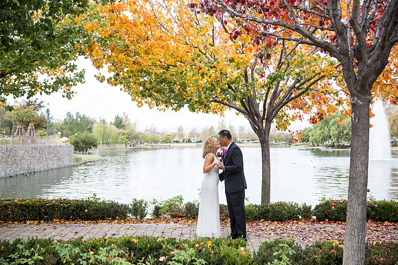 Lake Harveston Wedding Photo by Temecula Wedding Photographer, Robin and Sonny