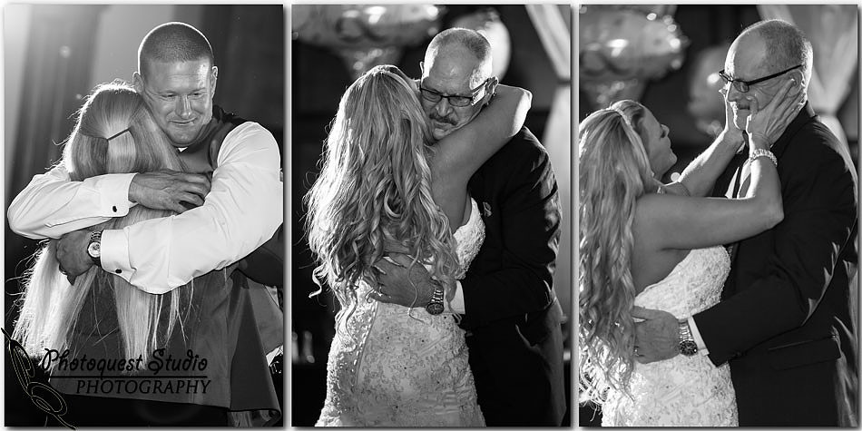 father and daughter dance, mother and son dance, father cry during father and daughter dance at Wiens family cellars temecula winery by temcula wedding photographer