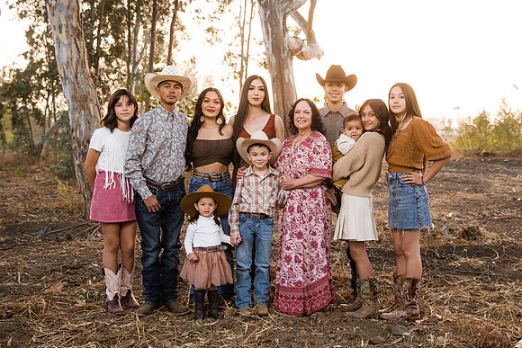 Three generations family photo in Riverside, California, Mariana's Family-245