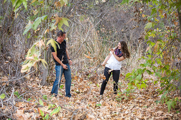 Southern California Engagement with nature in fall Photos in Fallbrook, San Diego by Temecula Winery Wedding Photographer, Sarah & Shawn