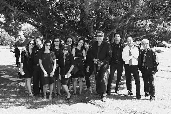 TL's Mom Funeral - B&W-274