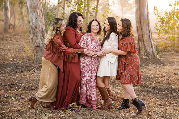 Three generations family photo in Riverside, California, Mariana's Family-240