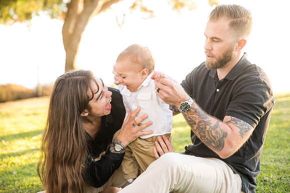 Family Photo in Dana Point by Wedding Photographer in Temecula, Fallbrook, Parris & Derek-275