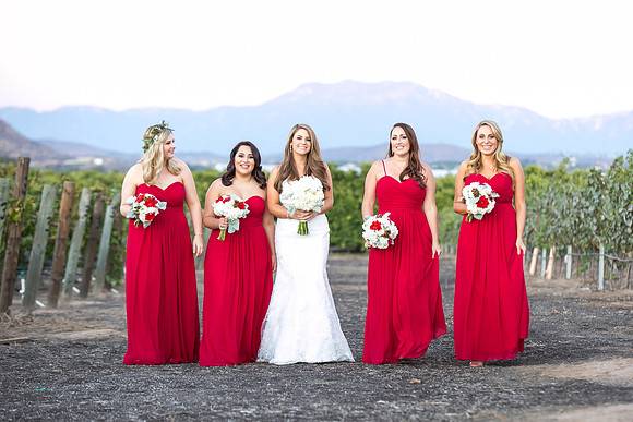Beautiful wedding at Wiens Family Cellars Temecula Winery - Sarah & Shawn