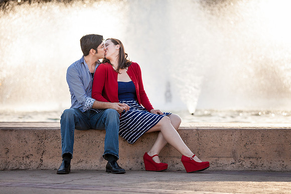 Engagement at Balboa Park, San Diego by Temecula Wedding Photographer