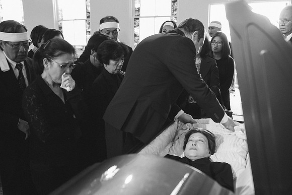 TL's Mom Funeral - B&W-140