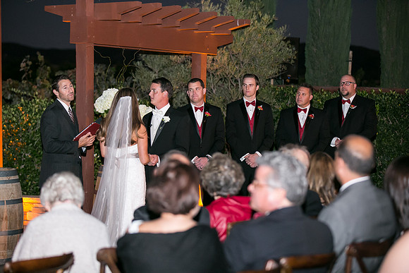 Beautiful wedding at Wiens Family Cellars Temecula Winery - Sarah & Shawn