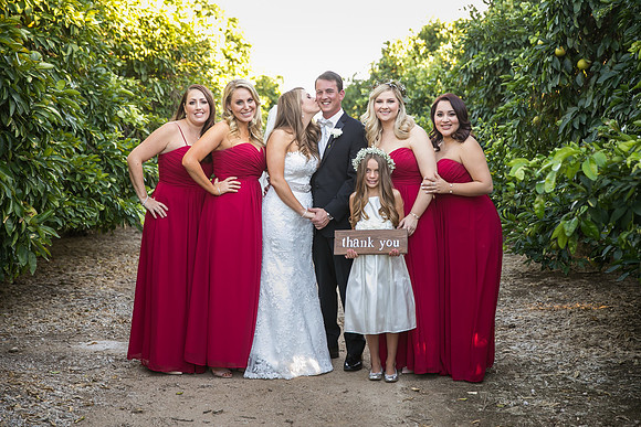Beautiful wedding at Wiens Family Cellars Temecula Winery - Sarah & Shawn
